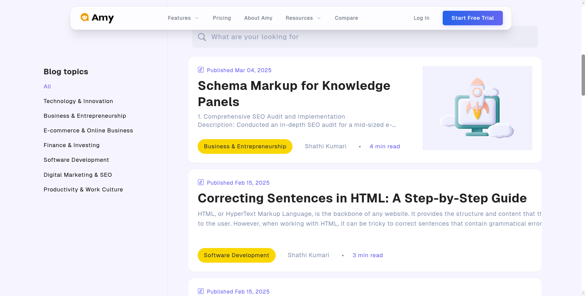 Blog & Content Hub illustration